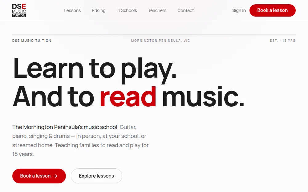 DSE music site